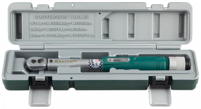 Ключ динамометрический со шкалой, точность +/- 4%, 1/4", 6 - 30 Нм, KRAFTOOL 64051-030, ( 64051-030 ) Ключ динамометрический со шкалой, точность +/- 4%, 1/4", 6 - 30 Нм, KRAFTOOL 64051-030, ( 64051-030 )