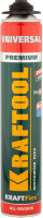 PRO пена монтажная, пистолетная, всесезонная, 750мл, SVS, KRAFTOOL,  ( 41182_z01 )