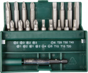 Набор бит "EXPERT", KRAFTOOL 26131-H18, с магнитным адаптером в бит-боксе, 18 предметов,  ( 26131-H18 )