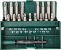 Набор бит "EXPERT", KRAFTOOL 26131-H18, с магнитным адаптером в бит-боксе, 18 предметов,  ( 26131-H18 )