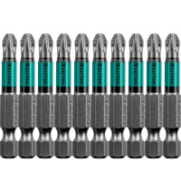 Optimum Line Биты, PZ3, 50 мм, тип хвостовика E 1/4", 10 шт в блистере, KRAFTOOL,  ( 26124-3-50-10 )