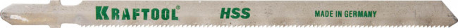 Полотна KRAFTOOL, T318A, для эл/лобзика, HSS, по металлу (1-3мм), EU-хвост., шаг 1,2мм, 110мм, 2шт,  ( 159552-1,2 ) Полотна KRAFTOOL, T318A, для эл/лобзика, HSS, по металлу (1-3мм), EU-хвост., шаг 1,2мм, 110мм, 2шт,  ( 159552-1,2 )