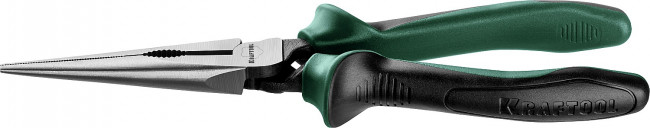 Тонкогубцы KRAFTOOL "PowerPro", CrMo-сталь, покрытие оксидированное с полировкой, 200мм,  ( 22001-3-20_z01 )