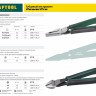 Тонкогубцы KRAFTOOL "PowerPro", CrMo-сталь, покрытие оксидированное с полировкой, 200мм,  ( 22001-3-20_z01 )