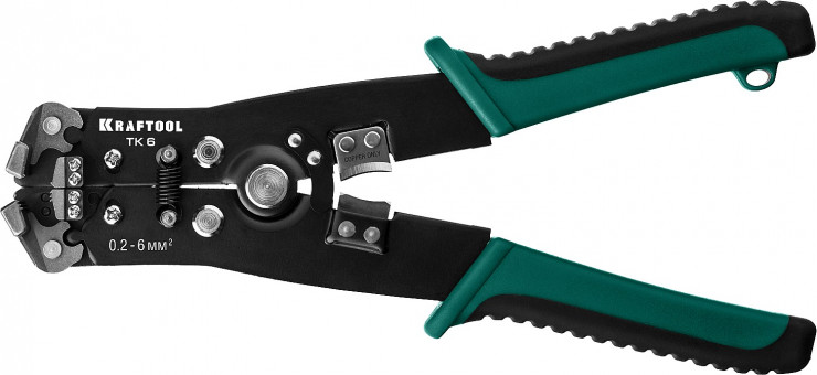TK-6 стриппер автоматический многофункциональный , 0.2 - 6 мм2 ( 22635 ) TK-6 стриппер автоматический многофункциональный , 0.2 - 6 мм2 ( 22635 )