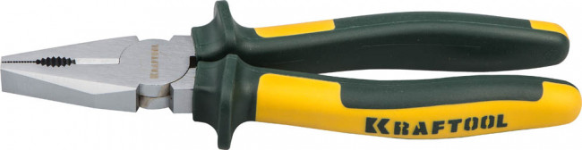 Плоскогубцы KRAFTOOL"KRAFT-MAX"комб,Cr-Mo,маслобензост двухкомп рукоятки,шарнирное соединение с повыш износост,180мм, ( 22011-1-18 ) Плоскогубцы KRAFTOOL"KRAFT-MAX"комб,Cr-Mo,маслобензост двухкомп рукоятки,шарнирное соединение с повыш износост,180мм, ( 22011-1-18 )