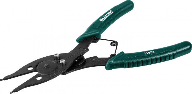 Съемник стопорных колец KRAFTOOL, внешний/внутренний, 12-в-1,  ( 22811 )