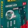 KRAFTOOL Combo3-M6 комбинированный заклепочник поворотный 0-360° в кейсе