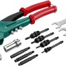 KRAFTOOL Combo3-M6 комбинированный заклепочник поворотный 0-360° в кейсе