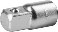 Адаптер KRAFTOOL "INDUSTRIE QUALITAT" увеличивающий для торцовых головок, 1/4"Fx 3/8"M,  ( 27840_z01 )