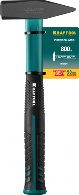 Молоток слесарный Fiberglass 800 г с фиберглассовой рукояткой, KRAFTOOL, ( 2007-08 ) Молоток слесарный Fiberglass 800 г с фиберглассовой рукояткой, KRAFTOOL, ( 2007-08 )