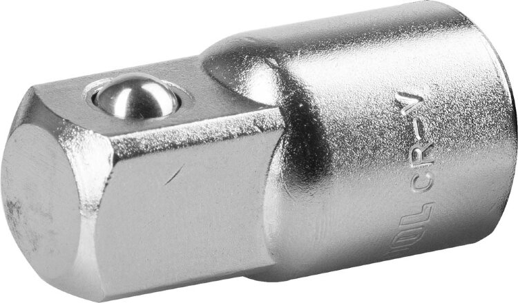 Адаптер KRAFTOOL "INDUSTRIE QUALITAT" увеличивающий для торцовых головок, 3/8"F x 1/2"M  ,  ( 27841_z01 )