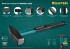 Молоток слесарный Fiberglass 300 г с фиберглассовой рукояткой, KRAFTOOL,  ( 2007-03 )