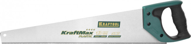 Ножовка "KraftMax" PLASTIC, быстр и точный рез, для подокон, пластик панелей и труб, 3/14 TPI, 500мм, KRAFTOOL,  ( 15226-50 ) Ножовка "KraftMax" PLASTIC, быстр и точный рез, для подокон, пластик панелей и труб, 3/14 TPI, 500мм, KRAFTOOL,  ( 15226-50 )