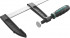 Струбцина, KRAFTOOL 32011-120-500, тип "F", DIN 5117, двухкомпонентная ручка, 120х500мм,  ( 32011-120-500 )