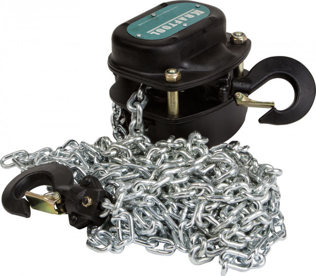 Таль цепная KRAFTOOL шестеренная, 3т / 3м  ,  ( 43087-3 )