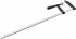 Струбцина, KRAFTOOL 32011-120-800, тип "F", DIN 5117, двухкомпонентная ручка, 120х800мм,  ( 32011-120-800 )