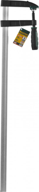 Струбцина, KRAFTOOL 32011-120-800, тип "F", DIN 5117, двухкомпонентная ручка, 120х800мм, ( 32011-120-800 ) Струбцина, KRAFTOOL 32011-120-800, тип "F", DIN 5117, двухкомпонентная ручка, 120х800мм, ( 32011-120-800 )