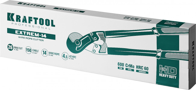 KRAFTOOL WR-800 тросорез профессиональный, 600 мм