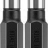 Биты KRAFTOOL Impact Pro, Philips, тип хвостовика E 1/4", PH2, 50мм, 2шт, на карточке ( 26191-2-50-S2 )