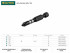Биты KRAFTOOL Impact Pro, Pozidriv, тип хвостовика E 1/4", PZ2, 50мм, 10шт, в пластиковом боксе ( 26193-2-50-S10 )