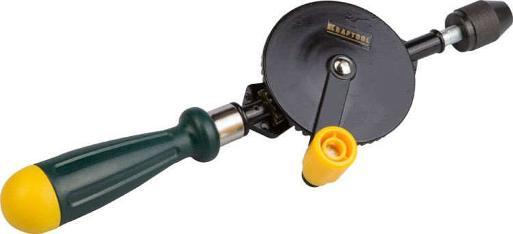 Дрель KRAFTOOL ручная, 6мм,  ( 29025 )