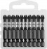Биты KRAFTOOL Impact Pro, Pozidriv, тип хвостовика E 1/4", PZ3, 50мм, 10шт, в пластиковом боксе ( 26193-3-50-S10 )