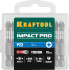 Биты KRAFTOOL Impact Pro, Pozidriv, тип хвостовика E 1/4", PZ3, 50мм, 10шт, в пластиковом боксе ( 26193-3-50-S10 )