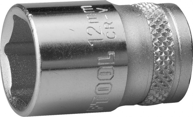 Торцовая головка KRAFTOOL "INDUSTRIE QUALITAT", Cr-V, FLANK, хромосатинированная, 1/4", 13 мм,  ( 27815-13_z01 )