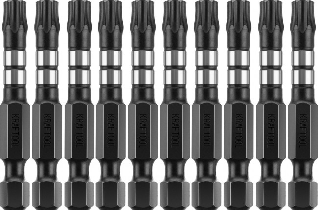 Биты KRAFTOOL Impact Pro, TORX, тип хвостовика E 1/4", TX30, 50мм, 10шт, в пластиковом боксе ( 26195-30-50-S10 ) Биты KRAFTOOL Impact Pro, TORX, тип хвостовика E 1/4", TX30, 50мм, 10шт, в пластиковом боксе ( 26195-30-50-S10 )