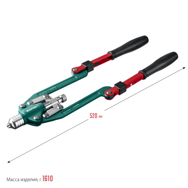 KRAFTOOL Combo3-M12  комбинированный заклепочник складной в кейсе ( 31182_z01 )