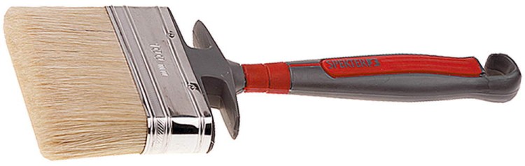 Макловица KRAFTOOL "ERGO" плоская, натуральная щетина, 100мм ,  ( 1-01041-77 )