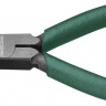Тонкогубцы KRAFTOOL "KRAFT-MINI", обливные рукоятки, CrV сталь, 140мм  ,  ( 220017-3-14 )