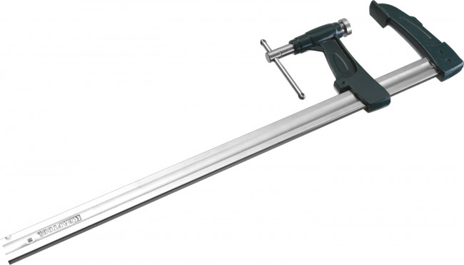 Струбцина KRAFTOOL тип "F", с мультипликаторной прижимной втулкой, 125х600 мм, ( 32013-125-600 ) Струбцина KRAFTOOL тип "F", с мультипликаторной прижимной втулкой, 125х600 мм, ( 32013-125-600 )