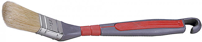 Кисть KRAFTOOL "ERGO" угловая, натуральная щетина, 25мм,  ( 1-01025-25 ) Кисть KRAFTOOL "ERGO" угловая, натуральная щетина, 25мм,  ( 1-01025-25 )