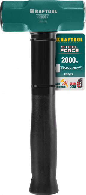 KRAFTOOL STEEL FORCE 2 кг кувалда со стальной обрезиненной рукояткой, ( 2009-2 ) KRAFTOOL STEEL FORCE 2 кг кувалда со стальной обрезиненной рукояткой, ( 2009-2 )