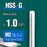KRAFTOOL HSS-G 1.0 х40мм, Сверло по металлу HSS-G, сталь М2(S6-5-2) ( 29651-1 )