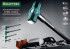 KRAFTOOL STEEL FORCE  5 кг кувалда со стальной удлинённой обрезиненной рукояткой, ( 2009-5 )