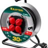 К-315 удлинитель на катушке, 30 м, 3700 Вт, 4 гнезда, IP44, КГ 3x1,5 кв мм, KRAFTOOL ( 55085-30_z01 )