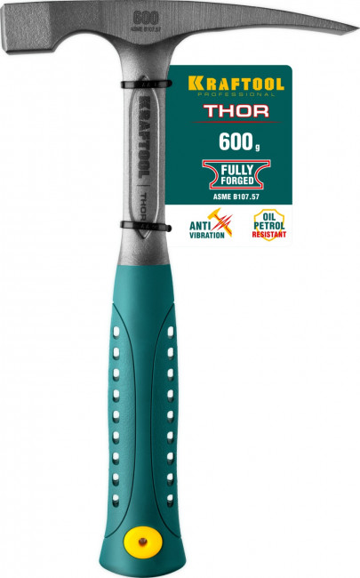 THOR цельнокованный молоток каменщика 600 г, KRAFTOOL, ( 20191 )