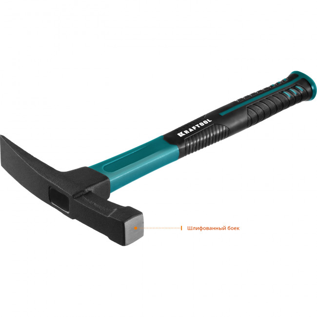 Fiberglass 600 г молоток каменщика с фиберглассовой рукояткой, KRAFTOOL, ( 20192 )