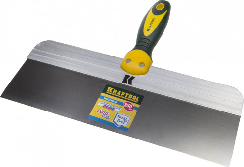 Шпатель KRAFTOOL фасадный с двухкомпонентной ручкой, нержавеющее полотно, 350мм, ( 10036-350 ) Шпатель KRAFTOOL фасадный с двухкомпонентной ручкой, нержавеющее полотно, 350мм, ( 10036-350 )