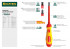Набор X-Drive, KRAFTOOL 250081-H7: Отвертки профессиональные, SL: 3x80, 5x100, 6x125; PH: 1x80, 2x100; PZ: 1x80, 2x100,  ( 250081-H7 )