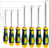 Набор X-Drive, KRAFTOOL 250081-H7: Отвертки профессиональные, SL: 3x80, 5x100, 6x125; PH: 1x80, 2x100; PZ: 1x80, 2x100,  ( 250081-H7 )
