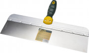 Шпатель KRAFTOOL фасадный с двухкомпонентной ручкой, нержавеющее полотно, 400мм,  ( 10036-400 ) Шпатель KRAFTOOL фасадный с двухкомпонентной ручкой, нержавеющее полотно, 400мм,  ( 10036-400 )