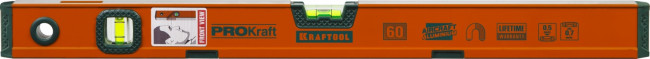 Уровень KRAFTOOL "KRAFT-MAX" магнитный, особо усилен, 2 ампулы, 2 фрезерованные базовые поверхности, 60см,  ( 34575-060 )