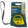 KRAFTOOL GRAND 10м / 25мм рулетка с ударостойким корпусом (ABS) и противоскользящим покрытием,  ( 34022-10-25 )