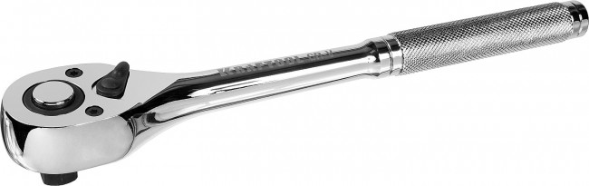 Трещотка для торцовых головок KRAFTOOL "EXPERT", Сr-V сталь, 72 зубца, цельнометаллическая, 1/2",  ( 27793-1/2_z02 )