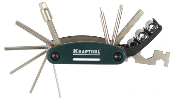 Набор "EXPERT" для обслуживания велосипеда, KRAFTOOL 26182-H16, 16-в-1,  ( 26182-H16 ) Набор "EXPERT" для обслуживания велосипеда, KRAFTOOL 26182-H16, 16-в-1,  ( 26182-H16 )