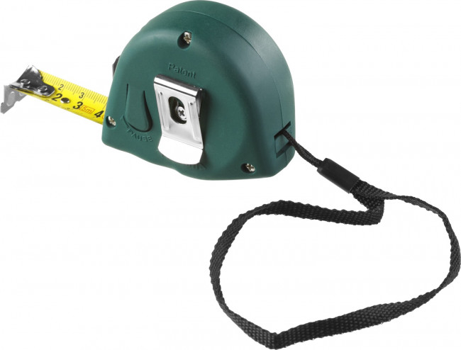 KRAFTOOL GRAND 5м / 19мм рулетка с ударостойким корпусом (ABS) и противоскользящим покрытием,  ( 34022-05-19 )